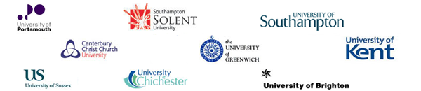 Logos of all the Universities involved in the project